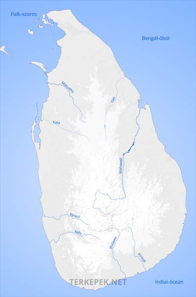 Srí Lanka vízrajza